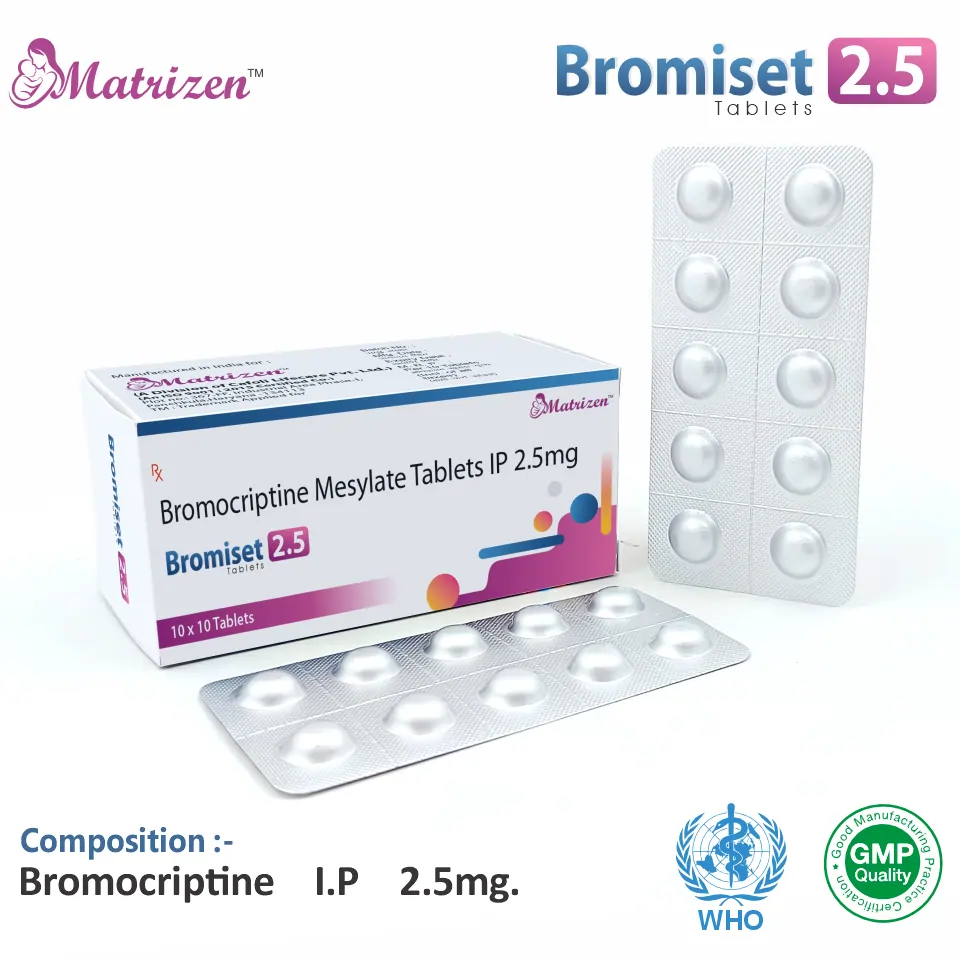 Bromocriptine 2.5mg Endocrinology Franchise in Mumbai